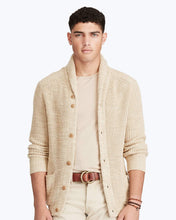 Load image into Gallery viewer, Cotton Linen Shawl Cardigan