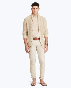 Cotton Linen Shawl Cardigan