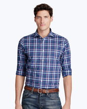 Load image into Gallery viewer, Plaid Cotton Oxford Shirt