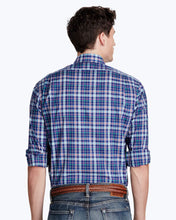 Load image into Gallery viewer, Plaid Cotton Oxford Shirt