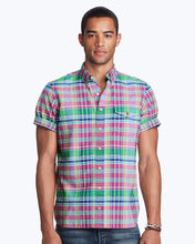 Load image into Gallery viewer, Plaid Cotton Oxford Shirt