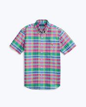 Load image into Gallery viewer, Plaid Cotton Oxford Shirt