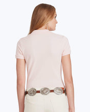 Load image into Gallery viewer, Skinny Fit Stretch Mesh Polo