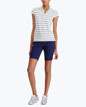 Load image into Gallery viewer, Striped Cap-Sleeve Polo