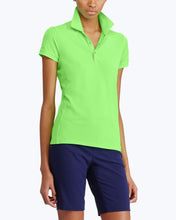 Load image into Gallery viewer, Tailored Fit Mesh-Panel Polo