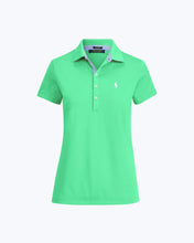 Load image into Gallery viewer, Tailored Fit Mesh-Panel Polo