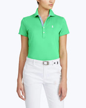 Load image into Gallery viewer, Tailored Fit Mesh-Panel Polo