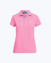 Load image into Gallery viewer, Tailored Fit Mesh-Panel Polo