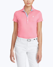 Load image into Gallery viewer, Tailored Fit Mesh-Panel Polo